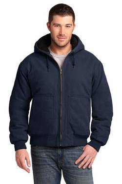 CornerStone ® Washed Duck Cloth Insulated Hooded Work Jacket. CSJ41 CornerStone ® Washed Duck Cloth Insulated Hooded Work Jacket. CSJ41