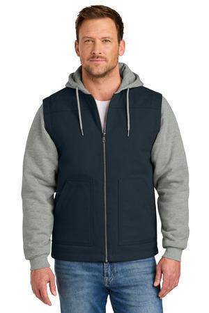 CornerStone ®  Duck Fleece Full-Zip Hooded Jacket CSJ42