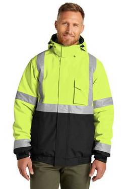 CornerStone ® ANSI 107 Class 3 Economy Waterproof Insulated Bomber Jacket CSJ500 CornerStone ® ANSI 107 Class 3 Economy Waterproof Insulated Bomber Jacket CSJ500