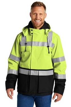 CornerStone ® ANSI 107 Class 3 Waterproof Ripstop 3-In-1 Parka CSJ502 CornerStone ® ANSI 107 Class 3 Waterproof Ripstop 3-In-1 Parka CSJ502