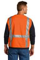 CornerStone  ®  ANSI 107 Class 2 Mesh Six-Pocket Zippered Vest. CSV104