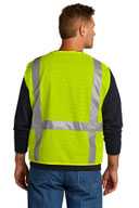 CornerStone  ®  ANSI 107 Class 2 Mesh Six-Pocket Zippered Vest. CSV104
