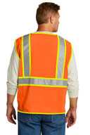 CornerStone  ®  ANSI 107 Class 2 Surveyor Zippered Two-Tone Vest. CSV105