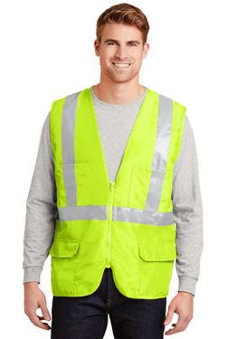 CornerStone ® - ANSI 107 Class 2 Mesh Back Safety Vest. CSV405 CornerStone ® - ANSI 107 Class 2 Mesh Back Safety Vest. CSV405