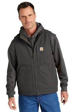 Carhartt ® Sherpa-Lined Mock Neck Vest CT104277 Carhartt ® Sherpa-Lined Mock Neck Vest CT104277