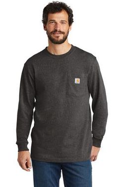Carhartt ® Workwear Pocket Long Sleeve T-Shirt. CTK126 Carhartt ® Workwear Pocket Long Sleeve T-Shirt. CTK126