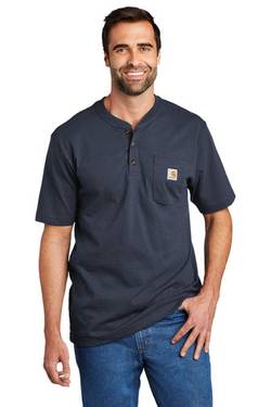 Carhartt ® Short Sleeve Henley T-Shirt CTK84 Carhartt ® Short Sleeve Henley T-Shirt CTK84