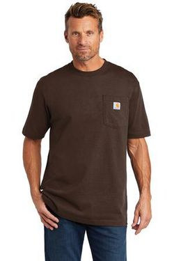 Carhartt ® Tall Workwear Pocket Short Sleeve T-Shirt. CTTK87 Carhartt ® Tall Workwear Pocket Short Sleeve T-Shirt. CTTK87