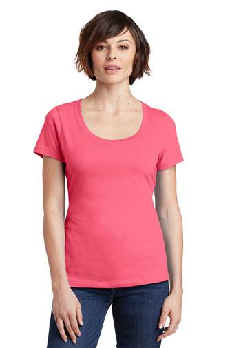 District ®  Women's Perfect Weight ®  Scoop Tee. DM106L