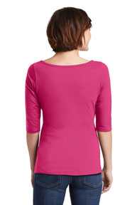 District ®  Women's Perfect Weight ®  3/4-Sleeve Tee. DM107L