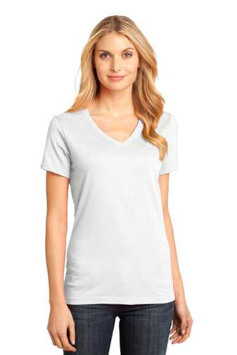 District ®  - Women's Perfect Weight ®  V-Neck Tee. DM1170L