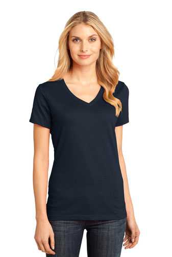 District ®  - Women's Perfect Weight ®  V-Neck Tee. DM1170L