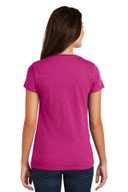 District  ®  Women's Super Slub ™  V-Neck Tee. DM3501