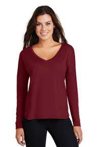 District  ®  Women's Drapey Long Sleeve Tee. DM413