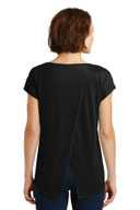 District  ®  Women's Drapey Cross-Back Tee. DM416