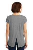 District  ®  Women's Drapey Cross-Back Tee. DM416