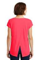 District  ®  Women's Drapey Cross-Back Tee. DM416