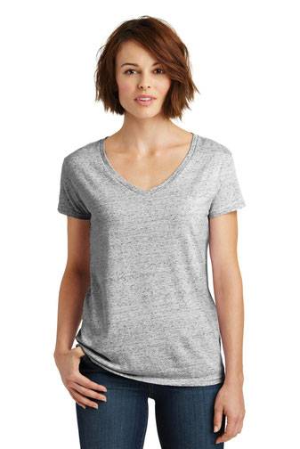 District  ®  Women's Cosmic V-Neck Tee. DM465
