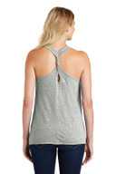 District   ®  Women's Astro Twist Back Tank. DM466A