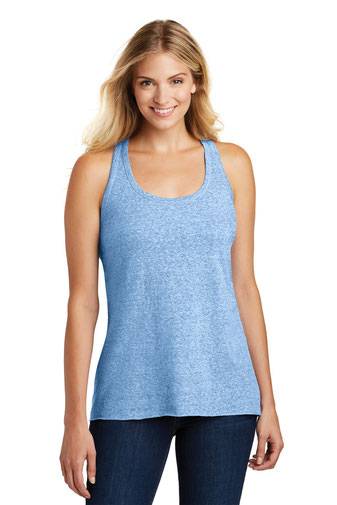 District   ®  Women's Astro Twist Back Tank. DM466A