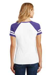 District  ®  Women's Game V-Neck Tee. DM476