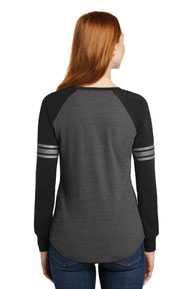District  ®  Women's Game Long Sleeve V-Neck Tee. DM477