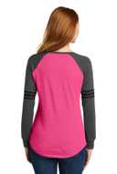 District  ®  Women's Game Long Sleeve V-Neck Tee. DM477