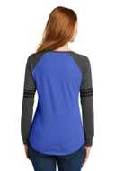 District  ®  Women's Game Long Sleeve V-Neck Tee. DM477