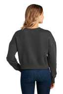District  ®  Women's Perfect Weight  ®  Fleece Cropped Crew DT1105