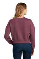 District  ®  Women's Perfect Weight  ®  Fleece Cropped Crew DT1105