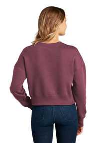 District  ®  Women's Perfect Weight  ®  Fleece Cropped Crew DT1105