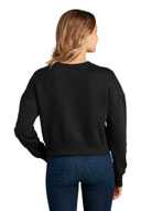 District  ®  Women's Perfect Weight  ®  Fleece Cropped Crew DT1105
