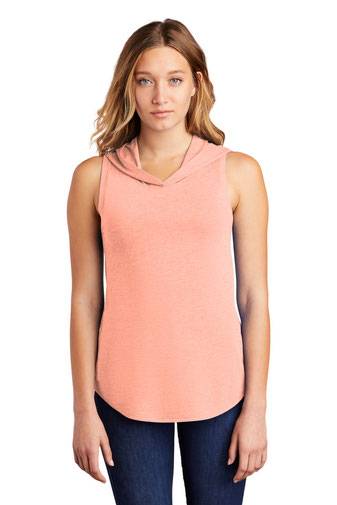 District  ®  Women's Perfect Tri  ®  Sleeveless Hoodie DT1375