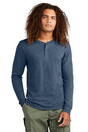 District ®  Perfect Tri ®  Long Sleeve Henley DT145