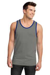 District®  Tank Top - Young Men's Cotton Ringer Tank DT1500