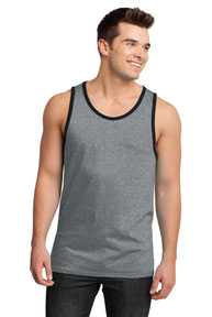 District®  Tank Top - Young Men's Cotton Ringer Tank DT1500