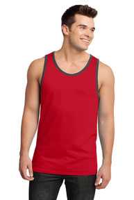 District®  Tank Top - Young Men's Cotton Ringer Tank DT1500