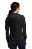 District ®  Women's Fitted Jersey Full-Zip Hoodie. DT2100