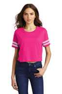 Heathered Dark Fuchsia/ White