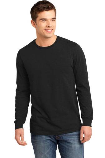 District® T-Shirt - Young Men's The Concert Tee® Long Sleeve DT5200