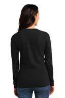 DISCONTINUED  District ®  Juniors The Concert Tee ®  Long Sleeve V-Neck. DT5201