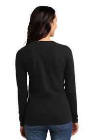 DISCONTINUED  District ®  Juniors The Concert Tee ®  Long Sleeve V-Neck. DT5201