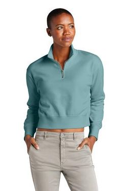 District ® Women's V.I.T. ™ Fleece 1/2-Zip DT6111 District ® Women's V.I.T. ™ Fleece 1/2-Zip DT6111