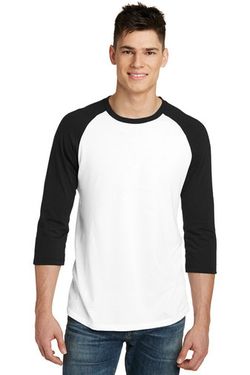 District ® Very Important Tee ® 3/4-Sleeve Raglan. DT6210 District ® Very Important Tee ® 3/4-Sleeve Raglan. DT6210