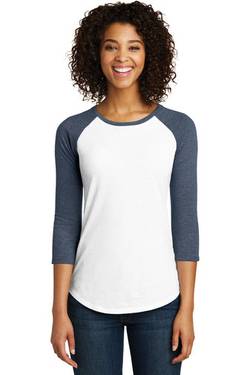 District ® Women's Fitted Very Important Tee ® 3/4-Sleeve Raglan. DT6211 District ® Women's Fitted Very Important Tee ® 3/4-Sleeve Raglan. DT6211