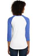 District ®  Women's Fitted Very Important Tee ®  3/4-Sleeve Raglan. DT6211