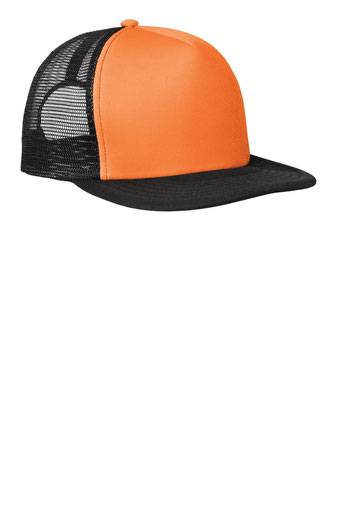 District ®  Flat Bill Snapback Trucker Cap. DT624