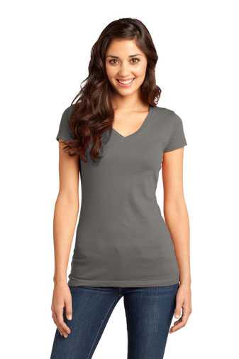 DISCONTINUED  District &#174;  - Juniors Very Important Tee &#174;  V-Neck. DT6501