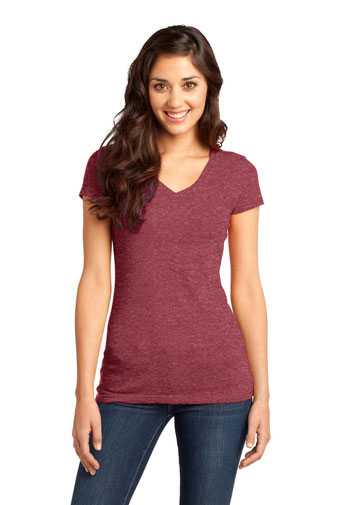DISCONTINUED  District &#174;  - Juniors Very Important Tee &#174;  V-Neck. DT6501