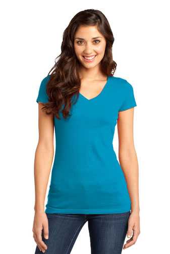 DISCONTINUED  District &#174;  - Juniors Very Important Tee &#174;  V-Neck. DT6501